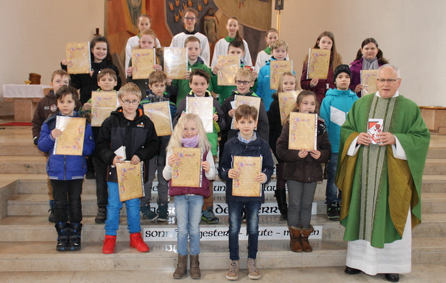 Kommunionkinder St. Josef: Vorstellungsgottesdienst