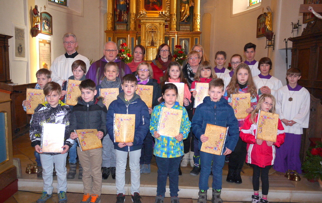 Kommunionkinger St. Martin - Vorstellungsgottesdienst