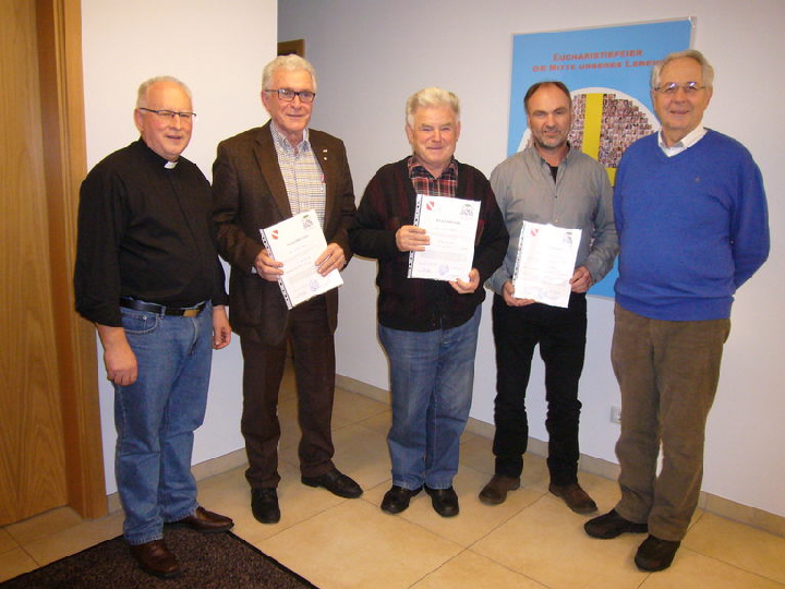 Verabschiedung der ausgeschiedenen KV-Mitglieder
