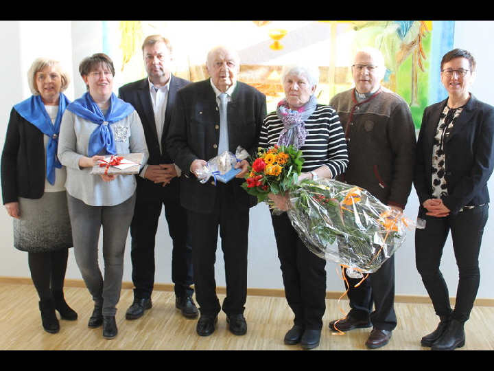 Verabschiedung des langjhrigen Kirchenpflegers Albert Balk