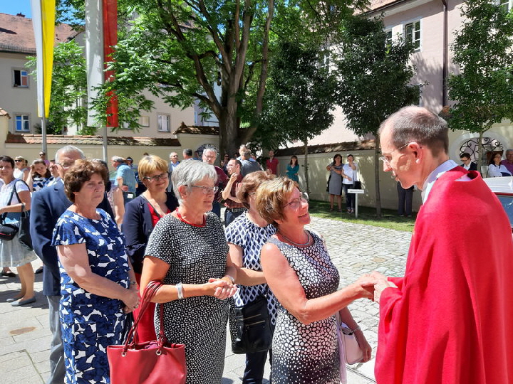 M. Meckel nach der Priesterweihe